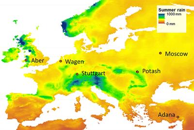 Extending Miscanthus Cultivation with Novel Germplasm at Six Contrasting Sites